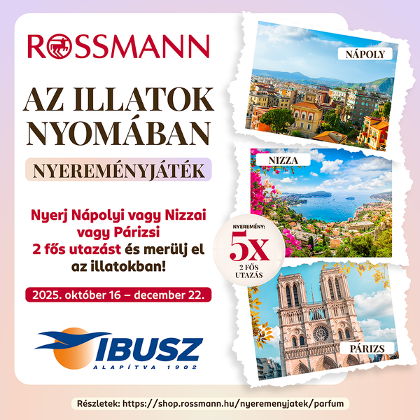 Illatok nyomában nyereményjáték utazásai