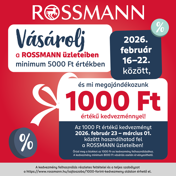 1000 forint értékű kedvezmény - Szerezd meg és vásárolj kedvezményesen üzleteinkben!