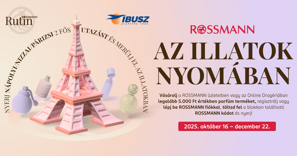 Három illatos kaland Európában – válassz a Rossmann x IBUSZ utazások közül!
